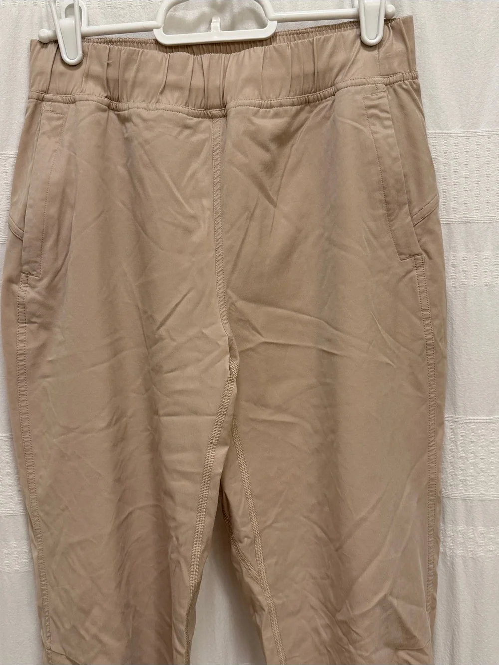 Lululemon Adapted State Training Jogger Cafe Au Lait Tan Women’s 4 Pockets